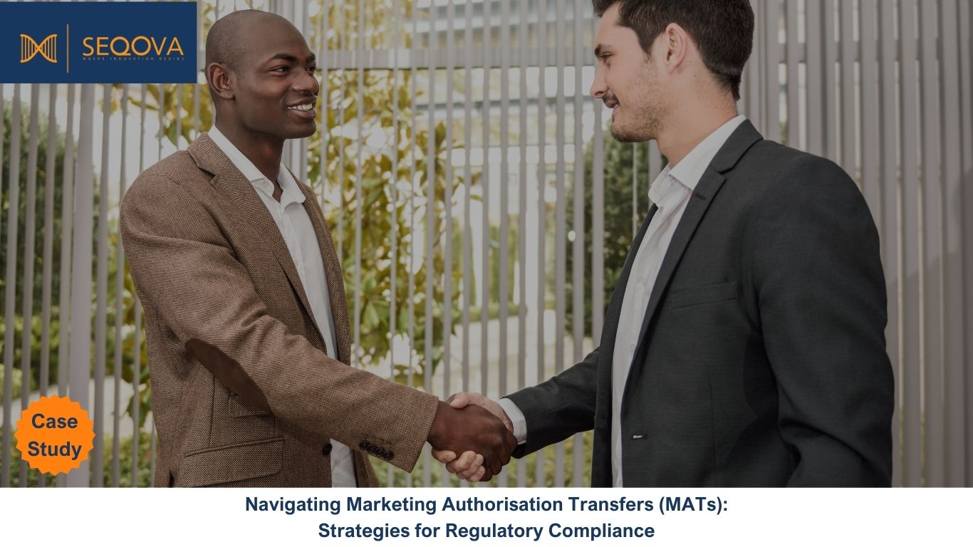 Two MNC business professionals coming to an agreement for Navigating Marketing Authorisation Transfers